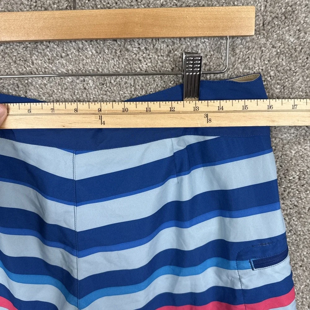 Patagonia Board Shorts Men's Size‎ 30 Striped Swim Trunks Drawstring Beach